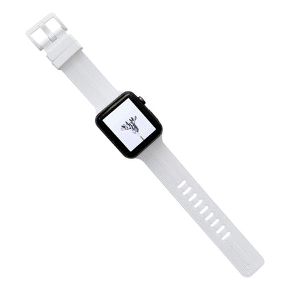 Bracelet de montre en silicone tressé pour Apple Watch Series, 7 41mm / 6&SE&5&4 40mm / 3&2&1 38mm, 7 45mm / 6&SE&5&4 44mm / 3&2&1 42mm