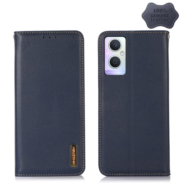 KHAZNEH Nappa Top Layer Cowhide Leather Phone Case, For OPPO A96 5G CN Version / Reno7 Z 5G, For OPPO Find X5 5G, For OPPO Find X5 Pro 5G, For OPPO Reno7 5G CN Version, For OPPO Reno7 SE 5G