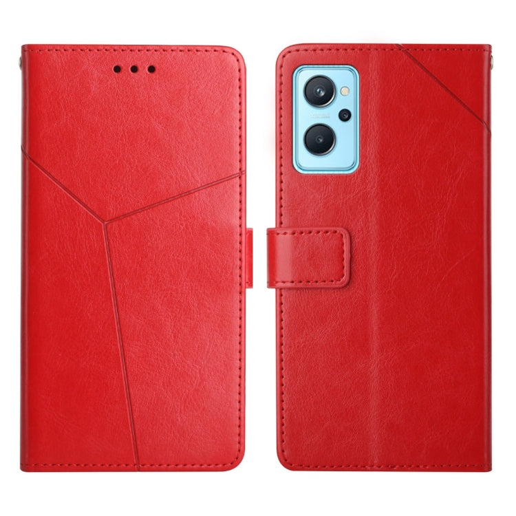 Y Stitching Horizontal Flip Leather Phone Case, For OPPO Reno6 Pro+ 5G, For OPPO Realme 9i, For OPPO Realme C31, For OPPO Realme C35