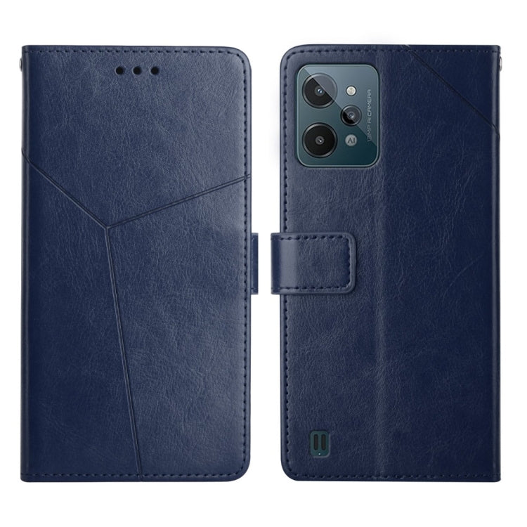 Y Stitching Horizontal Flip Leather Phone Case, For OPPO Reno6 Pro+ 5G, For OPPO Realme 9i, For OPPO Realme C31, For OPPO Realme C35