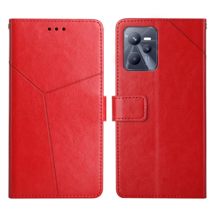 Y Stitching Horizontal Flip Leather Phone Case, For OPPO Reno6 Pro+ 5G, For OPPO Realme 9i, For OPPO Realme C31, For OPPO Realme C35
