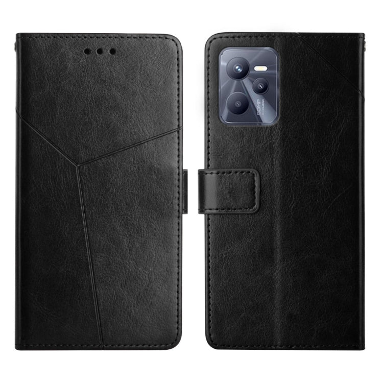 Y Stitching Horizontal Flip Leather Phone Case, For OPPO Reno6 Pro+ 5G, For OPPO Realme 9i, For OPPO Realme C31, For OPPO Realme C35