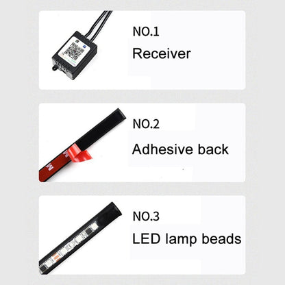 Car Modification Symphony Voice Control LED Chassis Lights, 2 x 60cm + 2 x 90cm, 2 x 60cm + 2 x 180cm, 2 x 90cm + 2 x 120cm, 2 x 120cm + 2 x 150cm, 4 x 60cm + 2 x 90cm, 4 x 60cm + 2 x 120cm, 4 x 60cm + 2 x 150cm, 4 x 60cm + 2 x 180cm