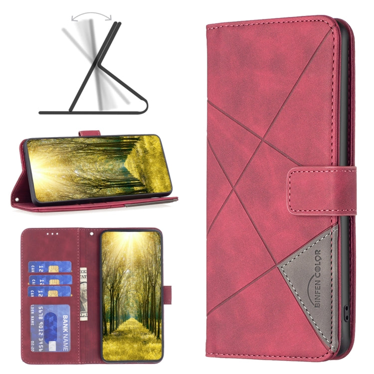 BF05 Magnetic Buckle Rhombus Texture Leather Phone Case, For Motorola Moto G71 5G, For OPPO Reno7 5G/Find X5 Lite, For Infinix Hot 11s/Hot 11T, For OPPO Realme C31, For Infinix Hot 11 Play/Hot 10 Play, For Google Pixel 7 Pro 5G, For ZTE Blade  A31
