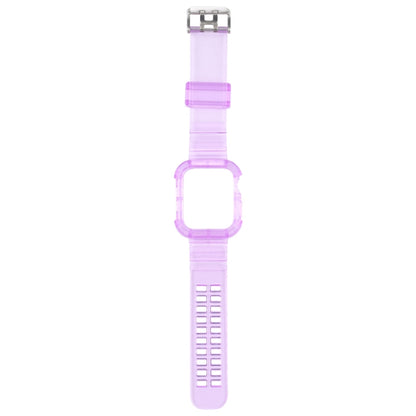 Transparent Watch Band For Apple Watch Series 8&7 45mm / SE 2&6&SE&5&4 44mm / 3&2&1 42mm(Transparent Brown), 7 41mm / 6&SE&5&4 40mm / 3&2&1 38mm, 7 45mm / 6&SE&5&4 44mm / 3&2&1 42mm