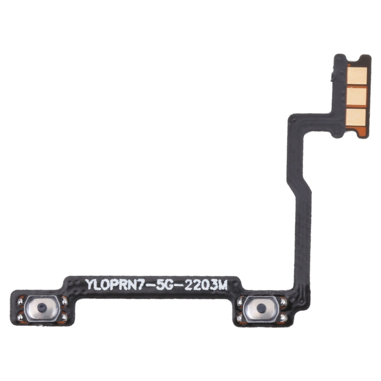 Câble flexible pour bouton de volume, pour Xiaomi 11T/11T Pro, Xiaomi Redmi Note 11 Pro (Chine), Oppo Reno7, Oppo Reno7 SE, Oppo Reno7 Pro 5G, Realme 8i, Oppo K9s