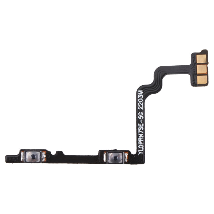 Câble flexible pour bouton de volume, pour Xiaomi 11T/11T Pro, Xiaomi Redmi Note 11 Pro (Chine), Oppo Reno7, Oppo Reno7 SE, Oppo Reno7 Pro 5G, Realme 8i, Oppo K9s