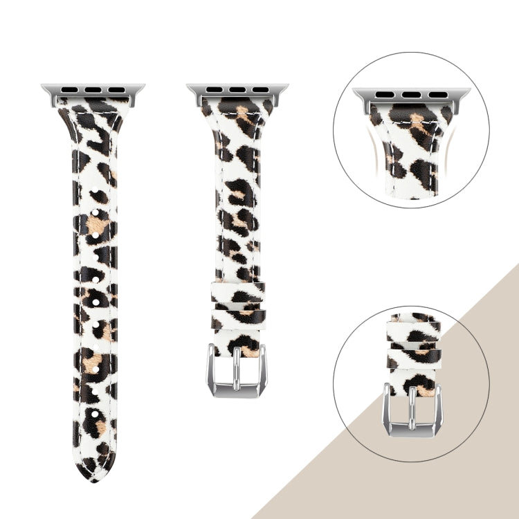 Genuine Leather Watch Band For Apple Watch Series, 7 41mm / 6&SE&5&4 40mm / 3&2&1 38mm, 7 45mm / 6&SE&5&4 44mm / 3&2&1 42mm