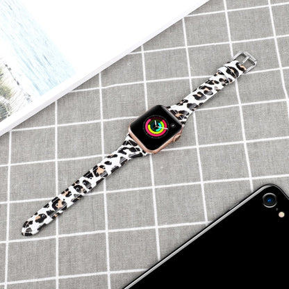 Genuine Leather Watch Band For Apple Watch Series, 7 41mm / 6&SE&5&4 40mm / 3&2&1 38mm, 7 45mm / 6&SE&5&4 44mm / 3&2&1 42mm
