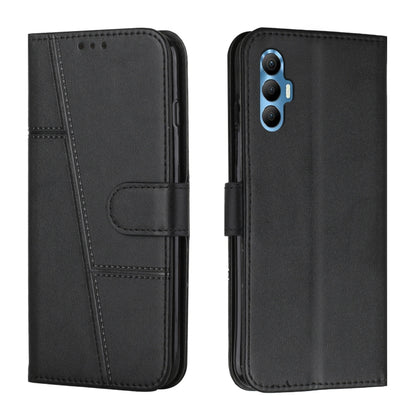 Stitching Calf Texture Buckle Leather Phone Case, For Tecno Spark 8 Pro, For Tecno Spark Go 2022 / Spark 8C, For Infinix Smart 6