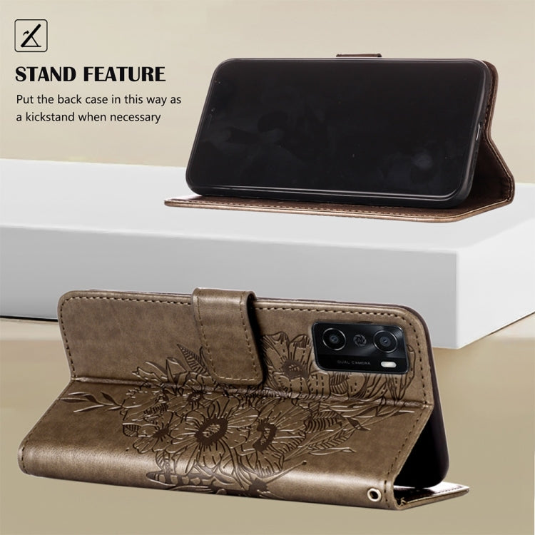 Embossed Butterfly Leather Phone Case, For OPPO A55s 5G Global, For OPPO Find X5, For OPPO Find X5 Pro, For OPPO K9X 5G, For OPPO Realme C35, For OPPO Realme GT2 Pro, For OPPO Reno5 Pro+ 5G/Find X3 Neo, For OPPO Reno7 5G Global/Find X5 Lite            ...