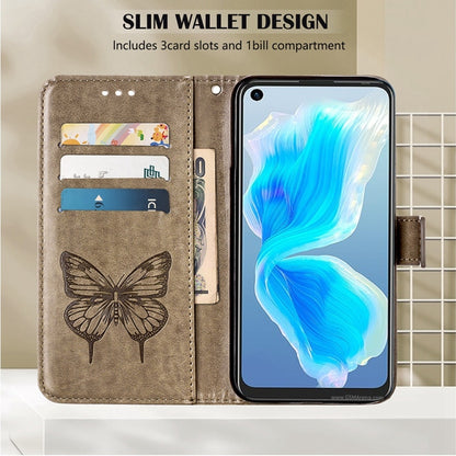 Embossed Butterfly Leather Phone Case, For OPPO A55s 5G Global, For OPPO Find X5, For OPPO Find X5 Pro, For OPPO K9X 5G, For OPPO Realme C35, For OPPO Realme GT2 Pro, For OPPO Reno5 Pro+ 5G/Find X3 Neo, For OPPO Reno7 5G Global/Find X5 Lite            ...