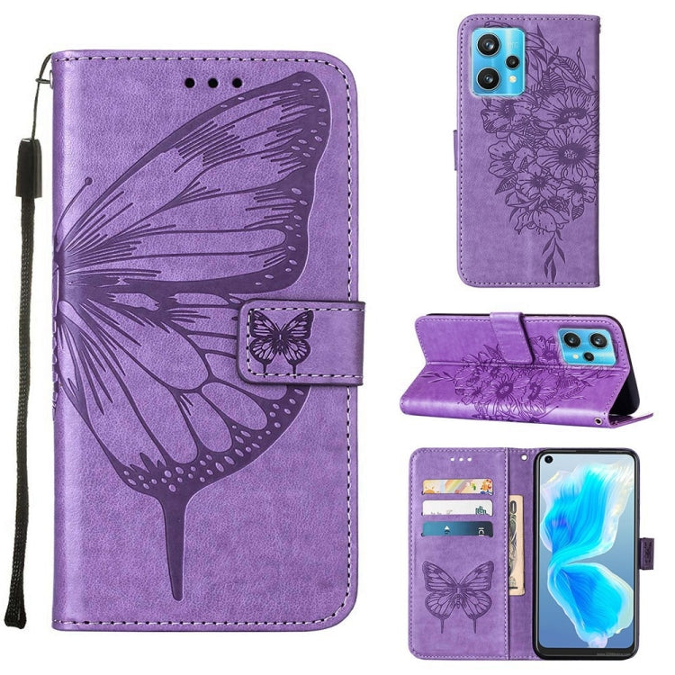 Embossed Butterfly Leather Phone Case, For OPPO A55s 5G Global, For OPPO Find X5, For OPPO Find X5 Pro, For OPPO K9X 5G, For OPPO Realme C35, For OPPO Realme GT2 Pro, For OPPO Reno5 Pro+ 5G/Find X3 Neo, For OPPO Reno7 5G Global/Find X5 Lite            ...