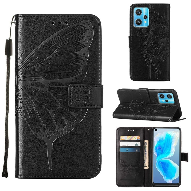 Embossed Butterfly Leather Phone Case, For OPPO A55s 5G Global, For OPPO Find X5, For OPPO Find X5 Pro, For OPPO K9X 5G, For OPPO Realme C35, For OPPO Realme GT2 Pro, For OPPO Reno5 Pro+ 5G/Find X3 Neo, For OPPO Reno7 5G Global/Find X5 Lite            ...