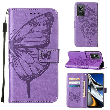 Embossed Butterfly Leather Phone Case, For OPPO A55s 5G Global, For OPPO Find X5, For OPPO Find X5 Pro, For OPPO K9X 5G, For OPPO Realme C35, For OPPO Realme GT2 Pro, For OPPO Reno5 Pro+ 5G/Find X3 Neo, For OPPO Reno7 5G Global/Find X5 Lite            ...