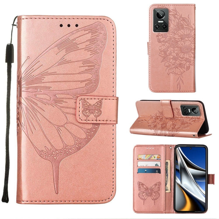 Embossed Butterfly Leather Phone Case, For OPPO A55s 5G Global, For OPPO Find X5, For OPPO Find X5 Pro, For OPPO K9X 5G, For OPPO Realme C35, For OPPO Realme GT2 Pro, For OPPO Reno5 Pro+ 5G/Find X3 Neo, For OPPO Reno7 5G Global/Find X5 Lite            ...