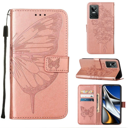 Embossed Butterfly Leather Phone Case, For OPPO A55s 5G Global, For OPPO Find X5, For OPPO Find X5 Pro, For OPPO K9X 5G, For OPPO Realme C35, For OPPO Realme GT2 Pro, For OPPO Reno5 Pro+ 5G/Find X3 Neo, For OPPO Reno7 5G Global/Find X5 Lite            ...
