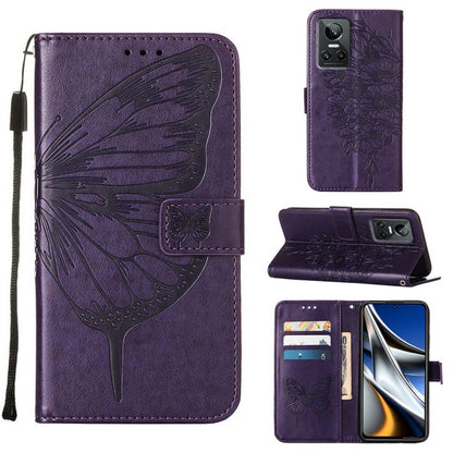Embossed Butterfly Leather Phone Case, For OPPO A55s 5G Global, For OPPO Find X5, For OPPO Find X5 Pro, For OPPO K9X 5G, For OPPO Realme C35, For OPPO Realme GT2 Pro, For OPPO Reno5 Pro+ 5G/Find X3 Neo, For OPPO Reno7 5G Global/Find X5 Lite            ...