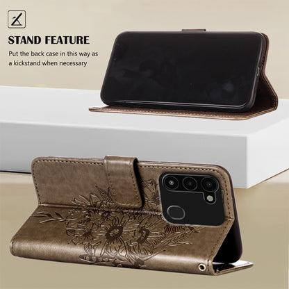 Embossed Butterfly Leather Phone Case, For Tecno Spark Go 2022