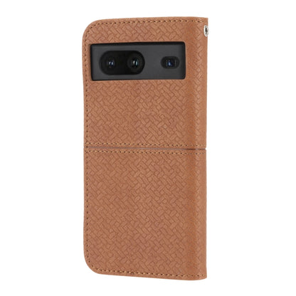 Woven Texture Stitching Magnetic PU Leather Phone Case, For Google Pixel 7, For Nokia G21 / G11, For Google Pixel 7 Pro, For Kyocera Android One S9 / Digno Sanga Edition, For Samsung Galaxy M23 / F23 5G Japanese Version, For OPPO Realme C31 4G Global  ...