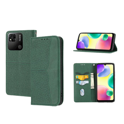 Woven Texture Stitching Magnetic PU Leather Phone Case, For Google Pixel 7, For Nokia G21 / G11, For Google Pixel 7 Pro, For Kyocera Android One S9 / Digno Sanga Edition, For Samsung Galaxy M23 / F23 5G Japanese Version, For OPPO Realme C31 4G Global  ...