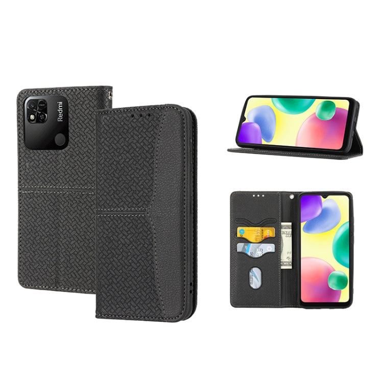 Woven Texture Stitching Magnetic PU Leather Phone Case, For Google Pixel 7, For Nokia G21 / G11, For Google Pixel 7 Pro, For Kyocera Android One S9 / Digno Sanga Edition, For Samsung Galaxy M23 / F23 5G Japanese Version, For OPPO Realme C31 4G Global  ...
