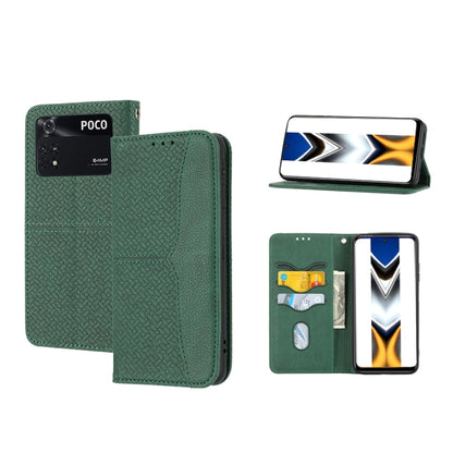 Woven Texture Stitching Magnetic PU Leather Phone Case, For Google Pixel 7, For Nokia G21 / G11, For Google Pixel 7 Pro, For Kyocera Android One S9 / Digno Sanga Edition, For Samsung Galaxy M23 / F23 5G Japanese Version, For OPPO Realme C31 4G Global  ...