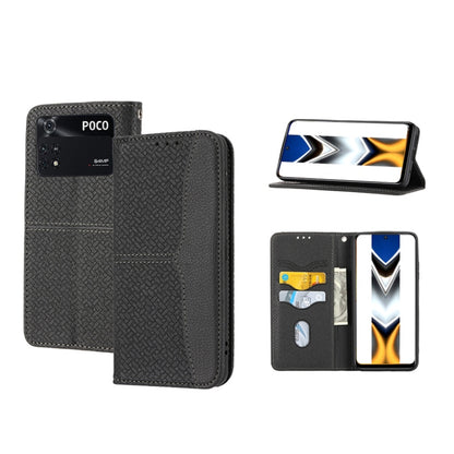 Woven Texture Stitching Magnetic PU Leather Phone Case, For Google Pixel 7, For Nokia G21 / G11, For Google Pixel 7 Pro, For Kyocera Android One S9 / Digno Sanga Edition, For Samsung Galaxy M23 / F23 5G Japanese Version, For OPPO Realme C31 4G Global  ...