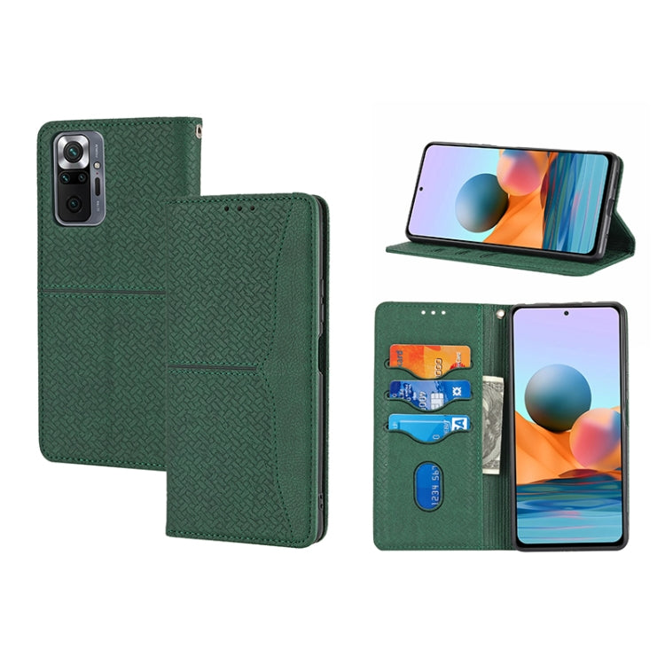 Woven Texture Stitching Magnetic PU Leather Phone Case, For Google Pixel 7, For Nokia G21 / G11, For Google Pixel 7 Pro, For Kyocera Android One S9 / Digno Sanga Edition, For Samsung Galaxy M23 / F23 5G Japanese Version, For OPPO Realme C31 4G Global  ...