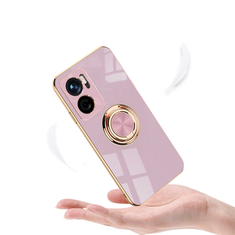 6D Electroplating Full Coverage Silicone Protective Case with Magnetic Ring Holder, For Google Pixel 7, For Google Pixel 7 Pro, For Sony Xperia 1 IV, For Sony Xperia 10 IV, For Sony Xperia ACE III, For Xiaomi Redmi Note 11E