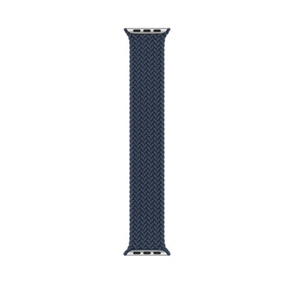 Nylon Braided Watch Band For Apple Watch Series 7 41mm / 6&SE&5&4 40mm / 3&2&1 38mm, 130mm, 145mm, 155mm
