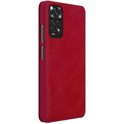 NILLKIN QIN Series Crazy Horse Texture Leather Case, For Xiaomi Redmi Note 11 Global