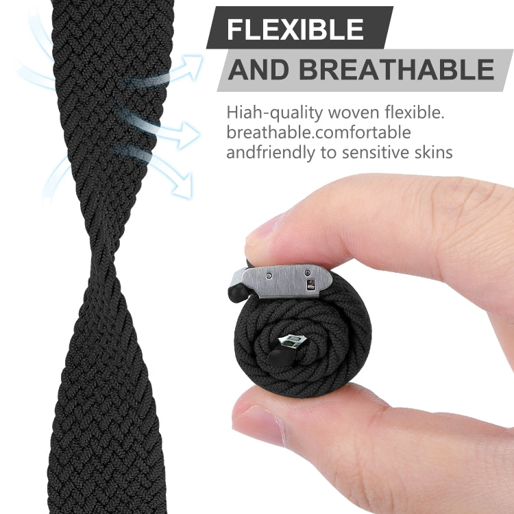Nylon-Geflecht-Armband für Apple Watch Series, 7 41mm / 6&SE&5&4 40mm / 3&2&1 38mm