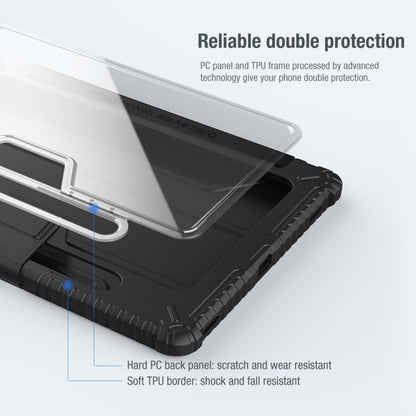 NILLKIN Bumper Pro Camshield Tablet Leather Case, For Samsung Galaxy Tab S8