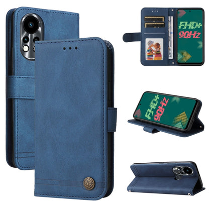 Skin Feel Life Tree Metal Button Leather Phone Case, For Tecno Camon 18 Premier, For Tecno Camon 18 / 18 Pro, For Infinix Hot 11s, For Infinix Hot 11s NFC, For Infinix Hot 11, For Infinix Smart 6, For Infinix Note 11 Pro / 11S / X697                   ...