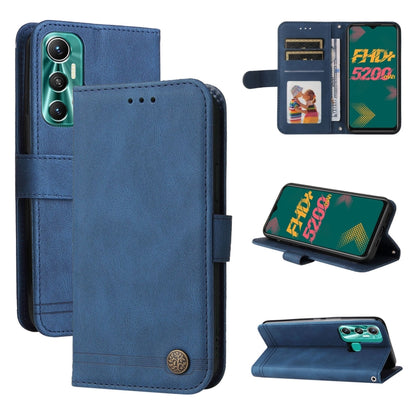 Skin Feel Life Tree Metal Button Leather Phone Case, For Tecno Camon 18 Premier, For Tecno Camon 18 / 18 Pro, For Infinix Hot 11s, For Infinix Hot 11s NFC, For Infinix Hot 11, For Infinix Smart 6, For Infinix Note 11 Pro / 11S / X697                   ...