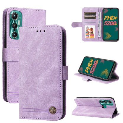 Skin Feel Life Tree Metal Button Leather Phone Case, For Tecno Camon 18 Premier, For Tecno Camon 18 / 18 Pro, For Infinix Hot 11s, For Infinix Hot 11s NFC, For Infinix Hot 11, For Infinix Smart 6, For Infinix Note 11 Pro / 11S / X697                   ...
