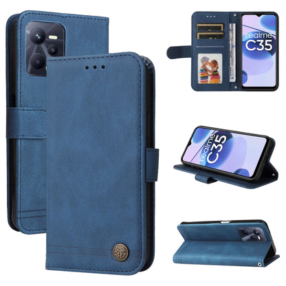 Skin Feel Life Tree Metal Button Leather Phone Case, For Tecno Camon 18 Premier, For Tecno Camon 18 / 18 Pro, For Infinix Hot 11s, For Infinix Hot 11s NFC, For Infinix Hot 11, For Infinix Smart 6, For Infinix Note 11 Pro / 11S / X697                   ...