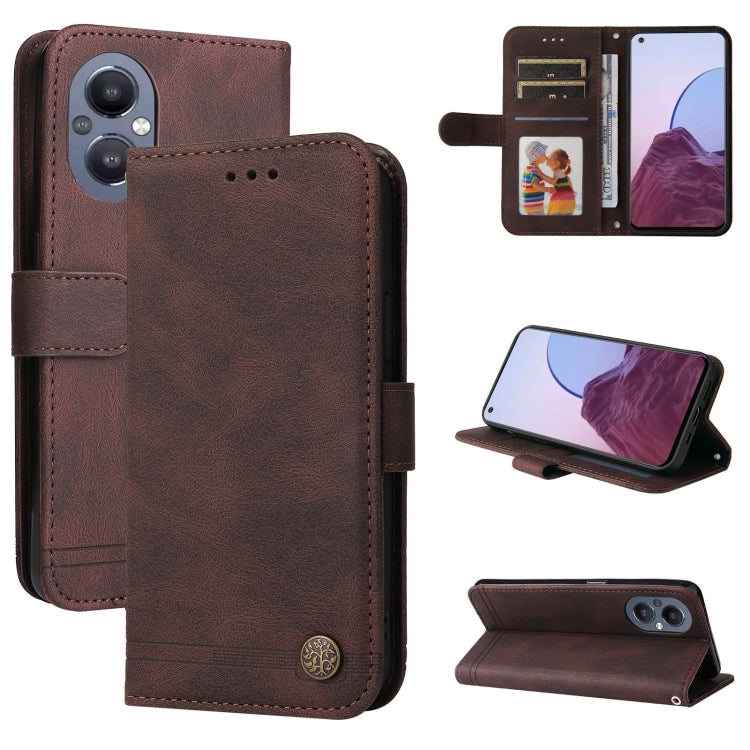 Skin Feel Life Tree Metal Button Leather Phone Case, For Tecno Camon 18 Premier, For Tecno Camon 18 / 18 Pro, For Infinix Hot 11s, For Infinix Hot 11s NFC, For Infinix Hot 11, For Infinix Smart 6, For Infinix Note 11 Pro / 11S / X697                   ...