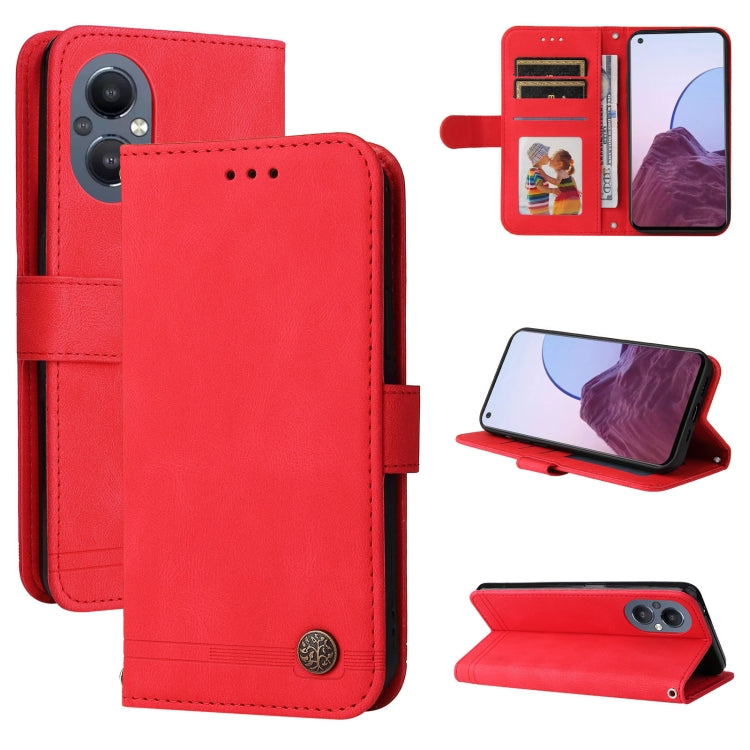Skin Feel Life Tree Metal Button Leather Phone Case, For Tecno Camon 18 Premier, For Tecno Camon 18 / 18 Pro, For Infinix Hot 11s, For Infinix Hot 11s NFC, For Infinix Hot 11, For Infinix Smart 6, For Infinix Note 11 Pro / 11S / X697                   ...
