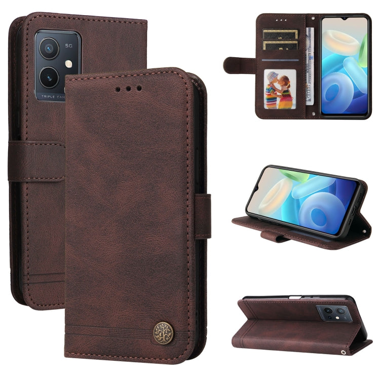 Skin Feel Life Tree Metal Button Leather Phone Case, For Tecno Camon 18 Premier, For Tecno Camon 18 / 18 Pro, For Infinix Hot 11s, For Infinix Hot 11s NFC, For Infinix Hot 11, For Infinix Smart 6, For Infinix Note 11 Pro / 11S / X697                   ...