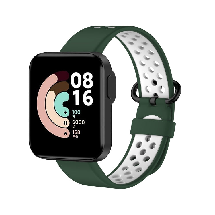 Two-color Silicone Watch Band, For Xiaomi Redmi Watch 2