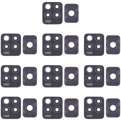 10 PCS Back Camera Lens, For Xiaomi Redmi K50/Redmi K50 Pro, For XiaomiRedmi Note 11 Pro 4G / Note 11 Pro+ 5G India / Note 11E Pro, For Xiaomi Poco X4 Pro 5G, For Xiaomi Poco M4 Pro 4G, For Xiaomi Poco M3 Pro 5G, For Xiaomi Redmi K40 Gaming������������...