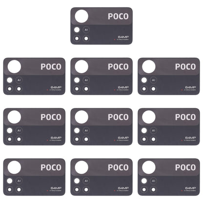 10 PCS Back Camera Lens, For Xiaomi Redmi K50/Redmi K50 Pro, For XiaomiRedmi Note 11 Pro 4G / Note 11 Pro+ 5G India / Note 11E Pro, For Xiaomi Poco X4 Pro 5G, For Xiaomi Poco M4 Pro 4G, For Xiaomi Poco M3 Pro 5G, For Xiaomi Redmi K40 Gaming������������...