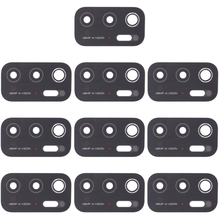 10 PCS Back Camera Lens, For Xiaomi Redmi K50/Redmi K50 Pro, For XiaomiRedmi Note 11 Pro 4G / Note 11 Pro+ 5G India / Note 11E Pro, For Xiaomi Poco X4 Pro 5G, For Xiaomi Poco M4 Pro 4G, For Xiaomi Poco M3 Pro 5G, For Xiaomi Redmi K40 Gaming������������...