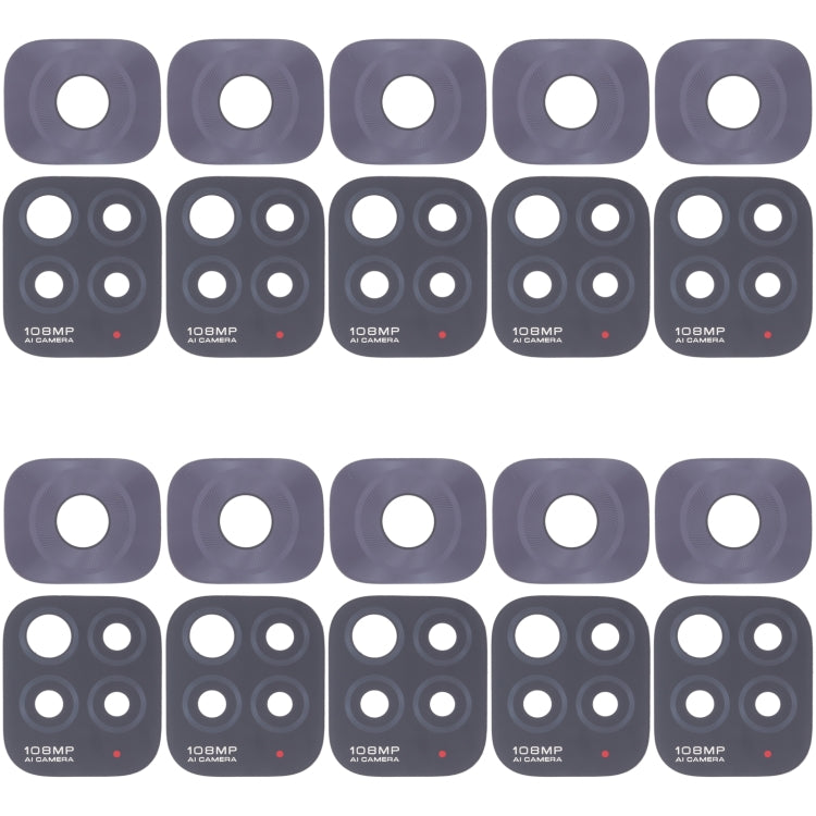 10 PCS Back Camera Lens, For Xiaomi Redmi K50/Redmi K50 Pro, For XiaomiRedmi Note 11 Pro 4G / Note 11 Pro+ 5G India / Note 11E Pro, For Xiaomi Poco X4 Pro 5G, For Xiaomi Poco M4 Pro 4G, For Xiaomi Poco M3 Pro 5G, For Xiaomi Redmi K40 Gaming������������...