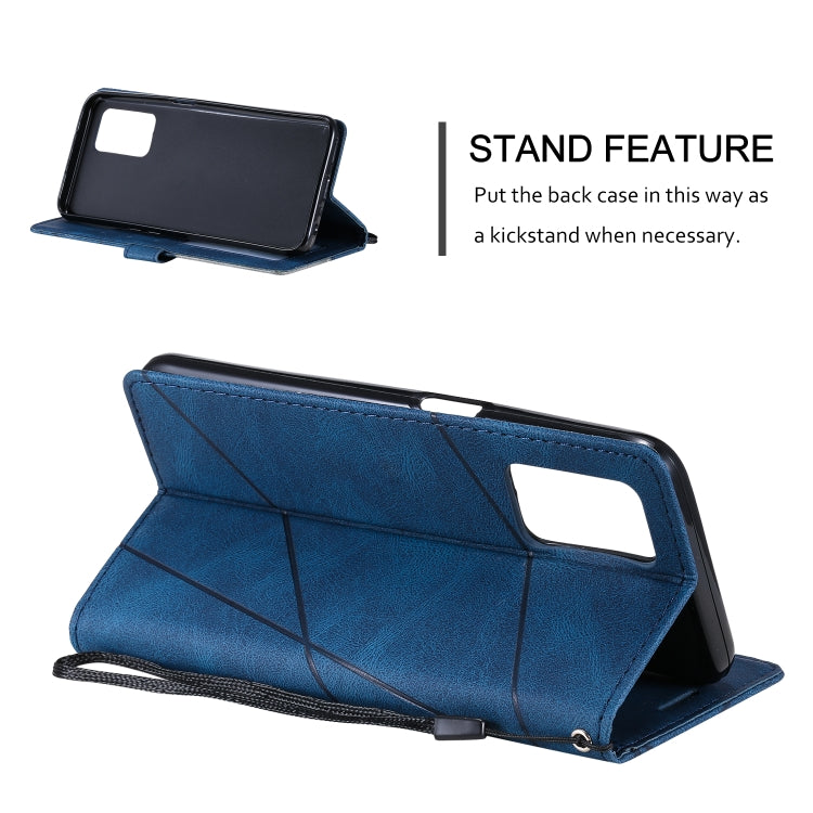 Skin Feel Splicing Leather Phone Case, For OPPO Realme 8i, For OPPO Realme 9 Pro+, For OPPO Realme 9i, For OPPO Realme 9 Pro, For OPPO A55s 5G