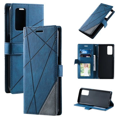 Skin Feel Splicing Leather Phone Case, For OPPO Realme 8i, For OPPO Realme 9 Pro+, For OPPO Realme 9i, For OPPO Realme 9 Pro, For OPPO A55s 5G
