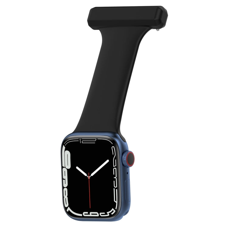 Silicone Nurse Watch Band For Apple Watch Series, 7 45mm / 6&SE&5&4 44mm / 3&2&1 42mm, 7 41mm / 6&SE&5&4 40mm / 3&2&1 38mm
