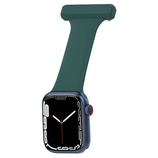 Silicone Nurse Watch Band For Apple Watch Series, 7 45mm / 6&SE&5&4 44mm / 3&2&1 42mm, 7 41mm / 6&SE&5&4 40mm / 3&2&1 38mm